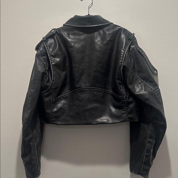Zara Leather Jacket - Picture 2 of 3